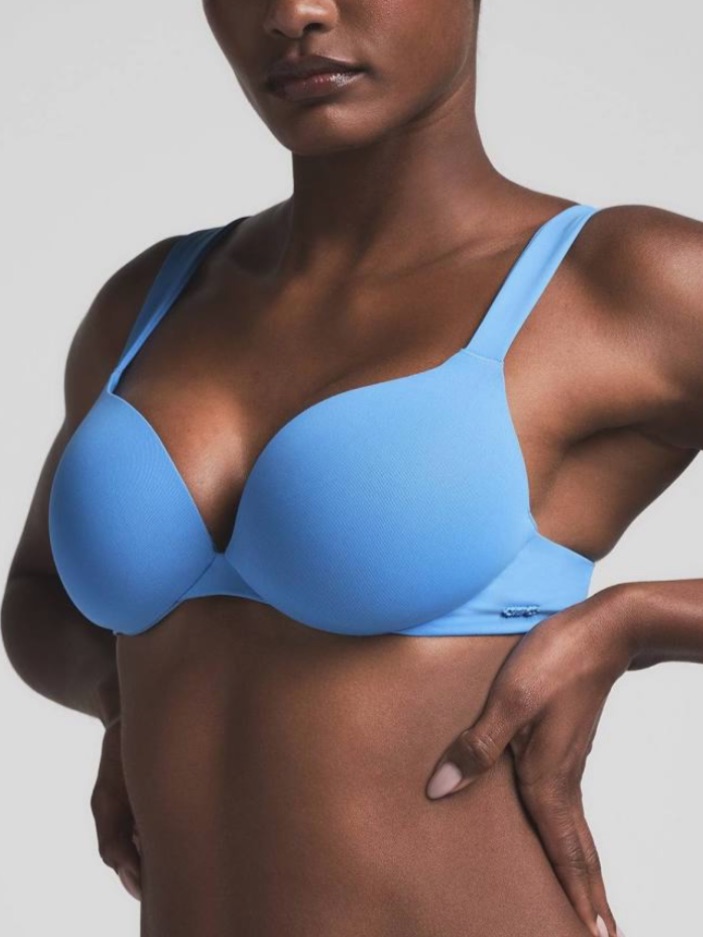 Skims Ultimate Push-Up Bikini Top Color Tide Size 13